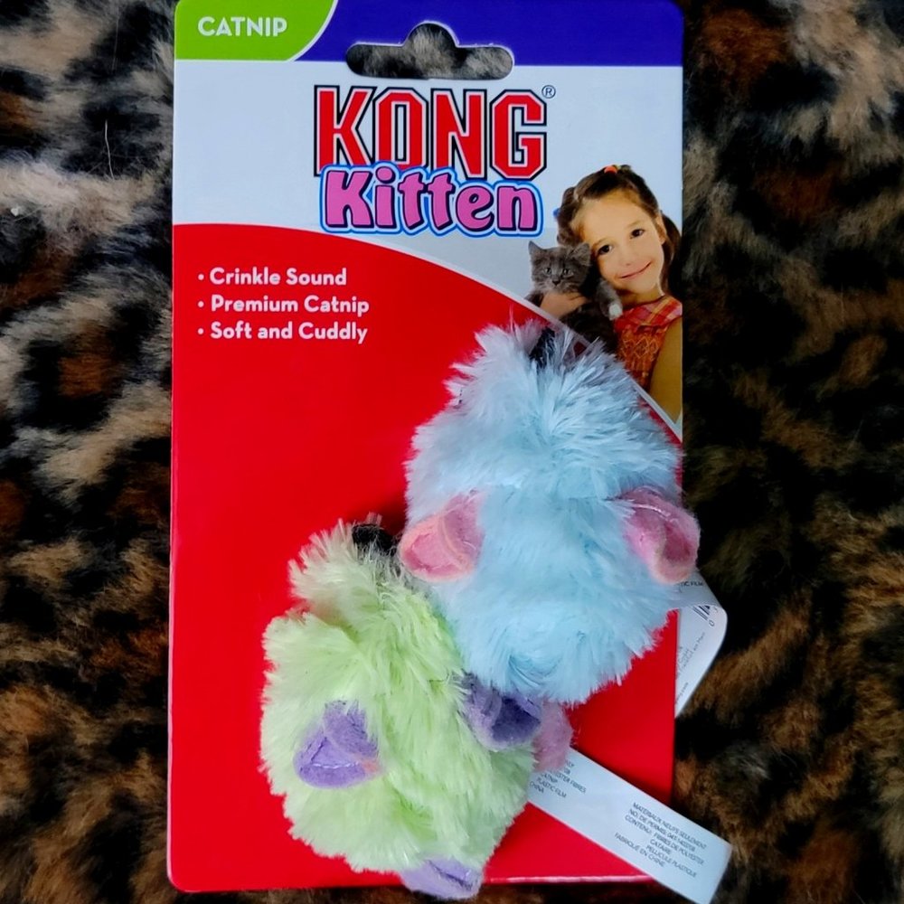 Kong Cat Kitten Toy Mice.. New!